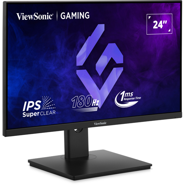 ViewSonic Monitor 24" - XG24G1 (IPS, 180Hz, 16:9, 1920x1080, 1ms, 300cd/m2, DP, HDMI, VESA, mag.áll forg) - Image 3