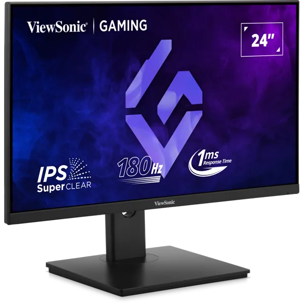 ViewSonic Monitor 24" - XG24G1 (IPS, 180Hz, 16:9, 1920x1080, 1ms, 300cd/m2, DP, HDMI, VESA, mag.áll forg) - Image 3