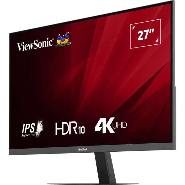 ViewSonic Monitor 27" - VA2708-4K-HD (IPS, UHD, 4ms, 250cd/m2, HDMI, DP, VESA) - Image 3
