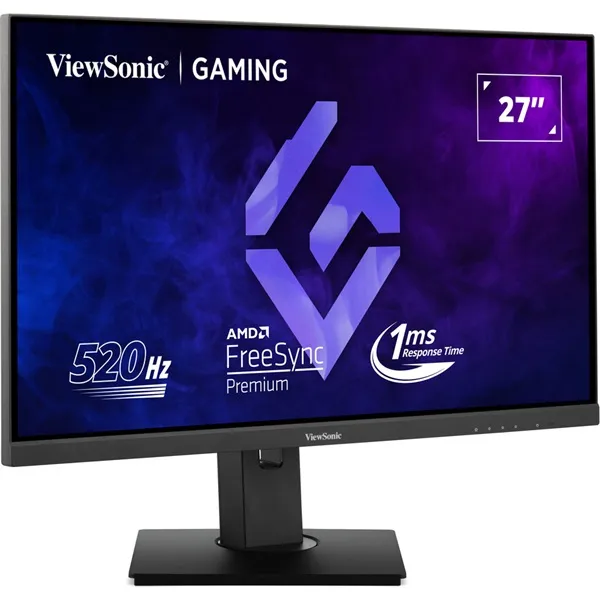 ViewSonic Monitor 27" - XG2737 (IPS, 520Hz 16:9, FHD, 1ms, 400cd/m2, HDMI2,1, DP, VESA, SPK, mag.áll, pivot) - Image 4
