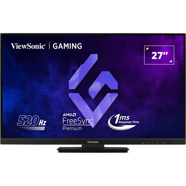 ViewSonic Monitor 27" - XG2737 (IPS, 520Hz 16:9, FHD, 1ms, 400cd/m2, HDMI2,1, DP, VESA, SPK, mag.áll, pivot) - Image 3