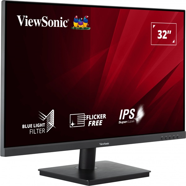 ViewSonic Monitor 32" - VA3209-2K-MHD (IPS, 16:9, 2K, 4ms, 250cd/m2, HDMI, DP, VESA, SPK, HDR10) - Image 3
