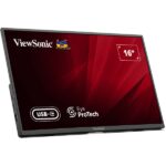ViewSonic Portable Monitor 15,6" - VA1650 (IPS,16:9, 1920x1080, 7ms, 250cd/m2, HDMI, 2xUSB-C, tok) - Image 3