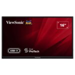 ViewSonic Portable Monitor 15,6" - VA1650 (IPS,16:9, 1920x1080, 7ms, 250cd/m2, HDMI, 2xUSB-C, tok)