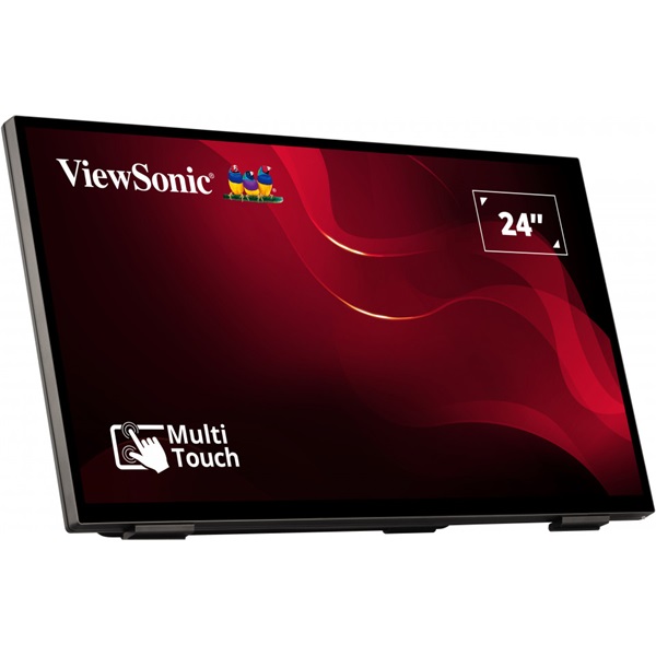 ViewSonic Portable Monitor 24" - TD2465 (VA, 1920x1080, 10 point Touch, 7ms, 250cd/m2, VGA, DP, HDMI, USB, SPK) - Image 4