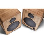 WaveMaster Hangszóró 2.0 - CUBE MINI NEO Bamboo (36W RMS, Bluetooth, 3,5mm jack, RCA, Toslink, Távírányító, Bambusz) - Image 2