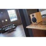 WaveMaster Hangszóró 2.0 - CUBE MINI NEO Bamboo (36W RMS, Bluetooth, 3,5mm jack, RCA, Toslink, Távírányító, Bambusz) - Image 3