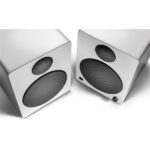WaveMaster Hangszóró 2.0 - CUBE NEO White (50W RMS, Bluetooth, 3,5mm jack, RCA, Toslink, Távírányító, Fehér) - Image 2