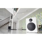 WaveMaster Hangszóró 2.0 - CUBE NEO White (50W RMS, Bluetooth, 3,5mm jack, RCA, Toslink, Távírányító, Fehér) - Image 4