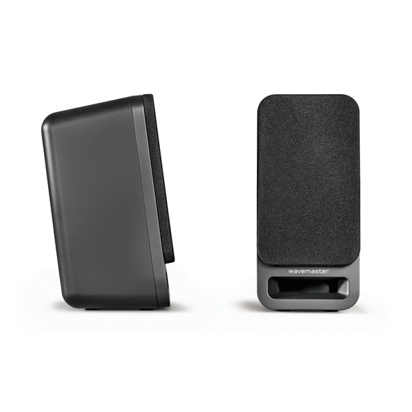 WaveMaster Hangszóró 2.1 - MX3+ BT (50W RMS, Fa mélynyomó, Bluetooth, 3,5mm jack, RCA, Fekete) - Image 2
