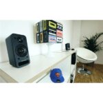WaveMaster Hangszóró 2.1 - MX3+ BT (50W RMS, Fa mélynyomó, Bluetooth, 3,5mm jack, RCA, Fekete) - Image 8