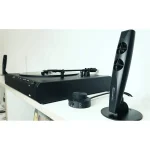 WaveMaster Hangszóró 2.1 - STAX BT (46W RMS, Fa mélynyomó, Bluetooth, 3,5mm jack, RCA, Fekete) - Image 6