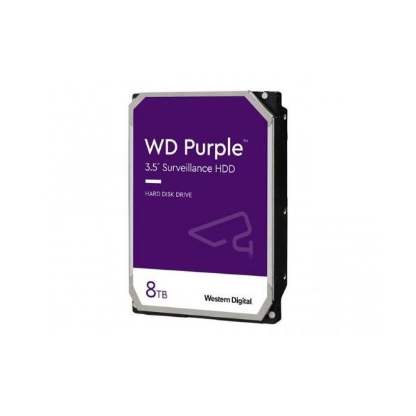 WESTERN DIGITAL 3.5" HDD SATA-III 8TB 5640rpm 256MB Cache, CAVIAR Purple