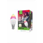 Woox Smart Home LED Izzó - R9075 (E14, RGB+CCT, 30.000h, 5Watt, 470LM, 2700-6500K) - Image 3