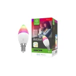 Woox Smart Home LED Izzó - R9075 (E14, RGB+CCT, 30.000h, 5Watt, 470LM, 2700-6500K) - Image 3