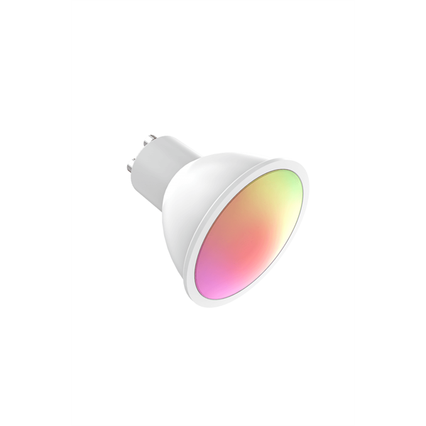 Woox Smart Home LED Izzó - R9076 (GU10, SPOT, RGB+CCT, 30.000h, 5.5W, 400LM, 2700-6500K) - Image 2