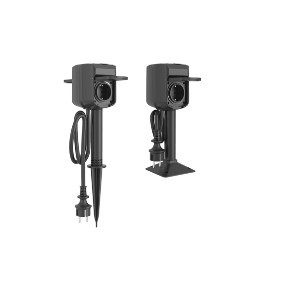 Woox Smart Home Kültéri Csatlakozó aljzat - R6079 (230V. 16A, Schucko, 1,4m) - Image 6