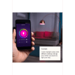 Woox Smart LED Izzó - R4554 (B22, 650LM, RGB+WW 3000K, 30000h, kültéri) - Image 5