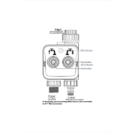 Woox Smart Zigbee Kerti Öntöző Szabályozó - R7060 (ZigBee 3.0, 1.5V AAx4, 0,2-0,7 MPa) - Image 2