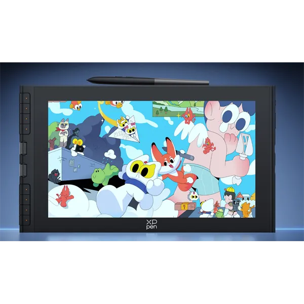 XP-PEN Grafikus kijelző - Artist 12 3nd gen. (11,9", IPS, 16:9, 1920x1080, 5080 LPI, PS 16K, 200 RPS, 8 gomb) fekete - Image 3