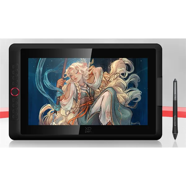 XP-PEN Grafikus kijelző - Artist 15.6 Pro V2 (15,6", IPS, 16:9, 1920x1080, 5080 LPI, PS 16k, 200 RPS, 8 gomb) - Image 2