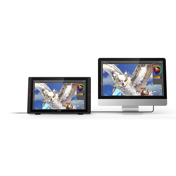 XP-PEN Grafikus kijelző - Artist 22R Pro (21,5", IPS, 16:9, 1920x1080, 5080 LPI, PS 8192, 200 RPS, 20 gomb) - Image 2