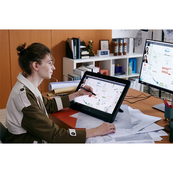 XP-PEN Grafikus kijelző - Artist 22 Plus (21,5", IPS, 16:9, 1920x1080, 5080 LPI, PS 16384, 200 RPS) - Image 4