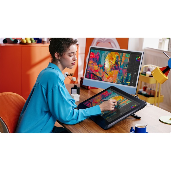 XP-PEN Grafikus kijelző - Artist 22 Plus (21,5", IPS, 16:9, 1920x1080, 5080 LPI, PS 16384, 200 RPS) - Image 6