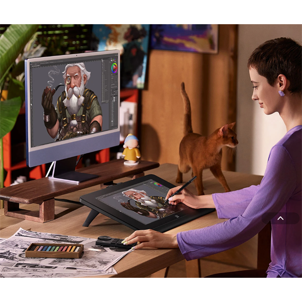 XP-PEN Grafikus kijelző - Artist Pro 19 (Gen2) (18,4", 4K, 16:9, 5080 LPI, PS 16k, 220 RPS) - Image 4