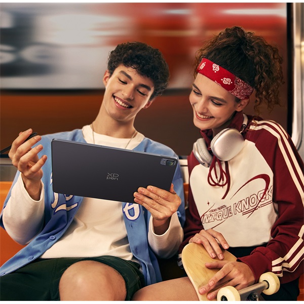 XP-PEN Grafikus kijelző - Magic Drawing Pad (12,2", IPS, 3:2, 2160x1440, 2540 LPI, PS 16384, Android 12, 8GB, 256GB, BT) - Image 3