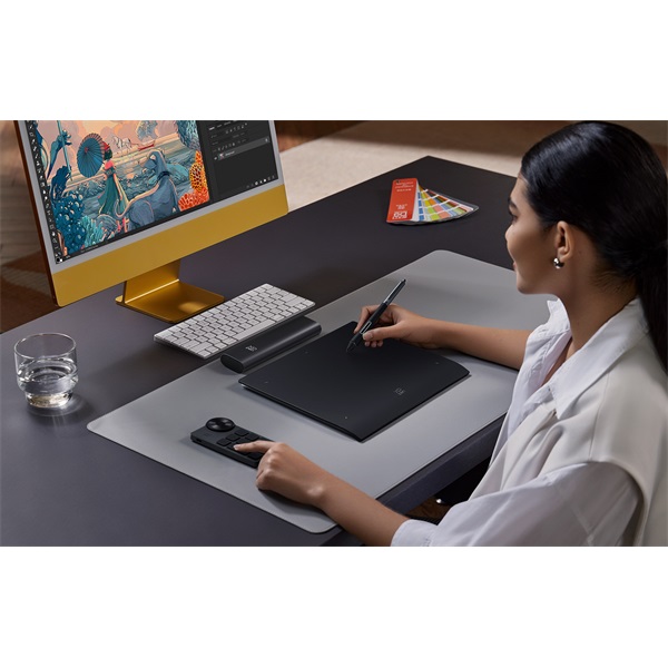 XP-PEN Grafikus tábla - Deco Pro XLW with ACK05 (15"x9", 5080 LPI, PS 16K, 200 RPS, USB-C, BT5.0) - Image 4
