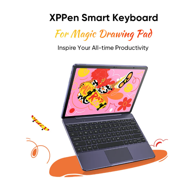XP-PEN Tablet tok - ACK08 Tablet billentyűzet (US) Magic Drawing Pad-hez - Image 1