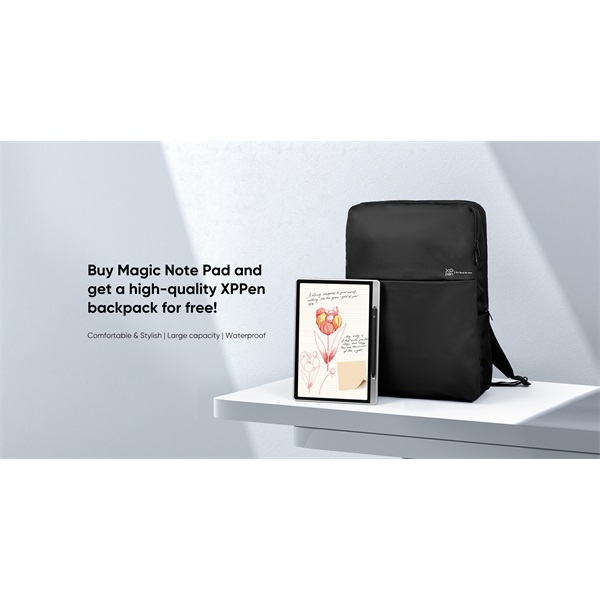 XP-PEN Tablet tok - PM155 Backpack Magic Note Pad-hez