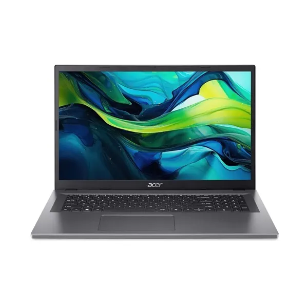 ACER Aspire Go AG17-31P-31UY, 17.3" FHD, Intel Core 3 N355, 8GB, 512GB SSD, UMA, DOS, acélszürke