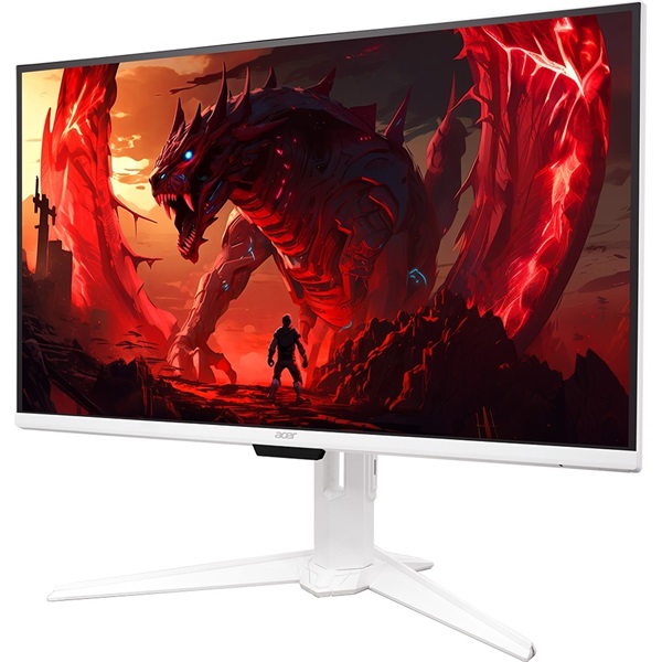 ACER GAMING IPS Nitro Monitor GA271UPwmipruxw 27", 16:9 QHD, 180Hz, 1ms, 250nits, Smart, HDMI, DP, Type-C, USB,MM, fehér - Image 3
