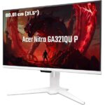 ACER GAMING VA Nitro Monitor GA321QUPwmipruxw 32", 16:9 QHD, 180Hz, 1ms, 250nits, Smart, HDMI, DP, Type-C, USB, MM,fehér