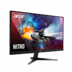 ACER GAMING IPS Nitro Monitor QG241YM3bmiipx 23,8", 16:9 FHD, 180Hz,, 0,5ms, 250nits, 2x HDMI, DP, MM, fekete - Image 2