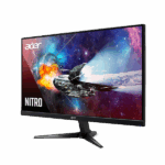ACER GAMING IPS Nitro Monitor QG241YM3bmiipx 23,8", 16:9 FHD, 180Hz,, 0,5ms, 250nits, 2x HDMI, DP, MM, fekete - Image 3