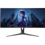 Mon Acer 34" Predator X34X5BMIIPHUZX ZeroFrame FreeSync Premium Pro - QD-OLED - 240Hz |2 év garancia|
