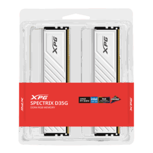 ADATA Memória DDR4 32GB 3200Mhz DIMM XPG XMP  RGB GAMMIX D35 (Kit of 2), White