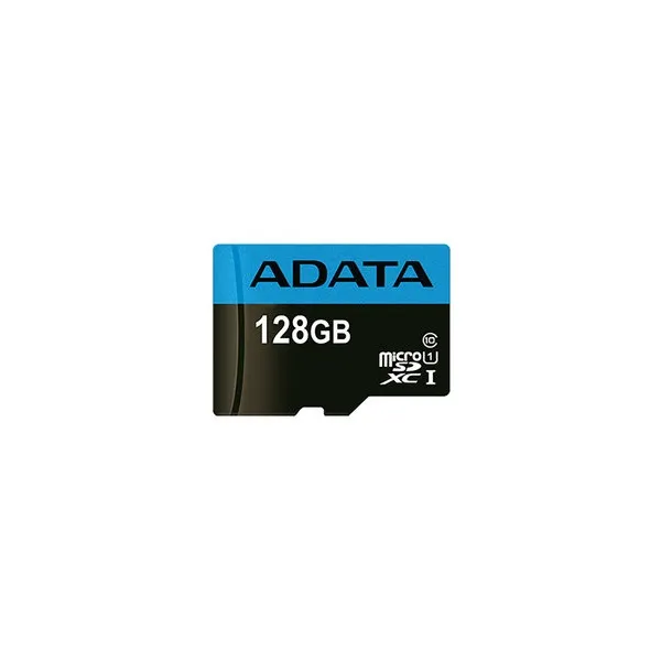 A-Data 128GB microSDXC Premier Class 10 UHS-I  V10 A1 + adapterrel