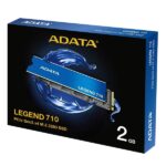 ADATA SSD 2TB - LEGEND 710 (3D TLC, M.2 PCIe Gen 3x4, r:2800 MB/s, w:1800 MB/s)
