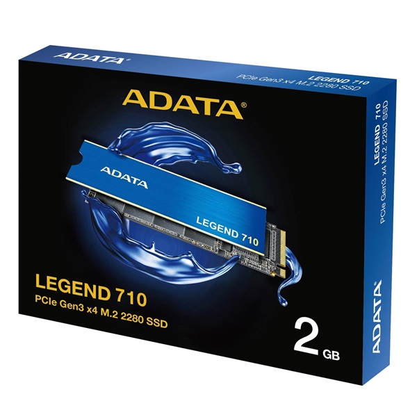 ADATA_SSD_M2_2280_NVMe_Gen3x4_2TB_LEGEND_710-i1679026.jpg ADATA SSD 2TB - LEGEND 710 (3D TLC, M.2 PCIe Gen 3x4, r:2800 MB/s, w:1800 MB/s) - Image 1