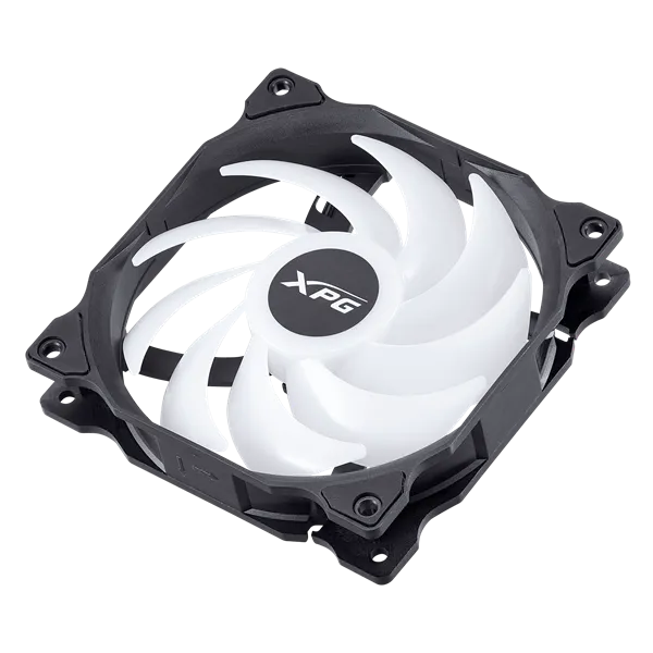 ADATA XPG Rendszerhűtő ventilátor Vento RGB, 12cm, fekete