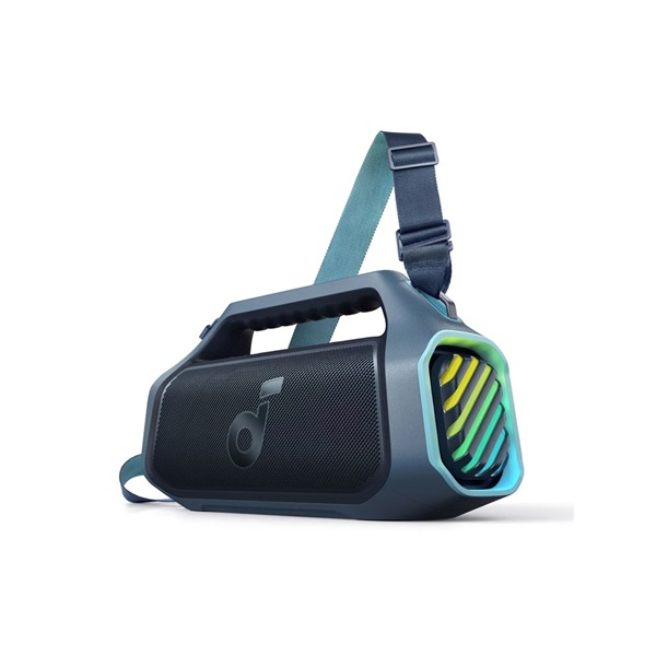ANKER Bluetooth Hangszóró, Soundcore Boom 2 Plus, kék -  A3134031 - Image 1