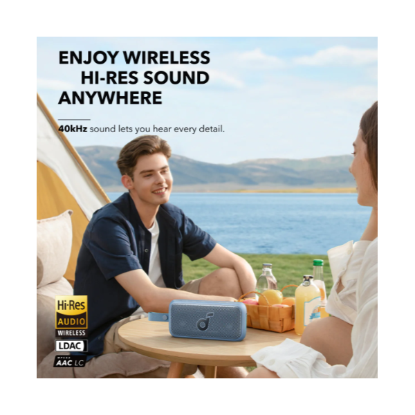 ANKER Bluetooth Hangszóró, Soundcore Motion 300, 30W, vízálló, frost blue -  A3135031 - Image 2