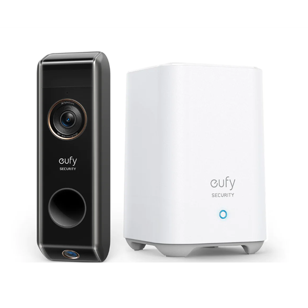 ANKER EUFY S330 Kapucsengő + Vezérlő Központ, Video Doorbell + HomeBase2, HD(2K), WiFi-s, kültéri  - E8213G11 - Image 1