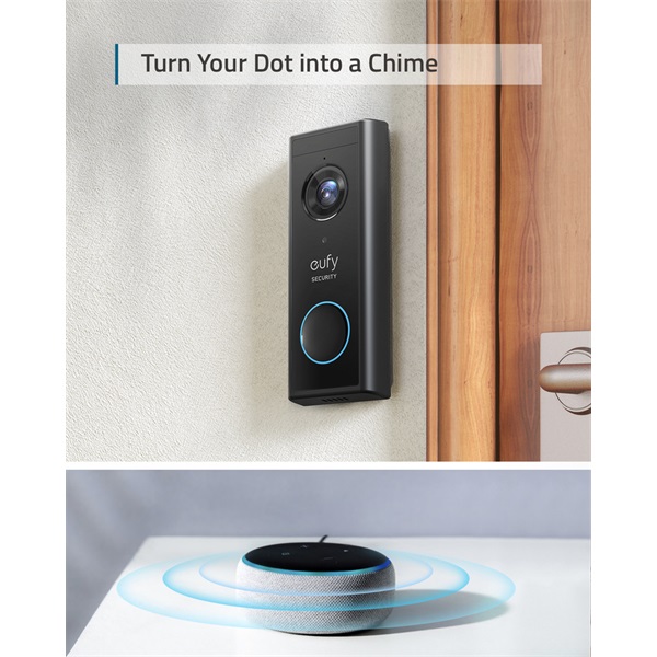 ANKER EUFY Kapucsengő, Video Doorbell, HD(2K), WiFi-s, kültéri  - T82101W1 - Image 5