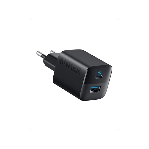 ANKER Hálózati Töltő, 323, 33W, USB-C, USB-A, EU, fekete -  A2331G11 - Image 1