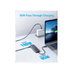 ANKER USB HUB, 322 5-in-1, USB-C Hub, 4K HDMI, 2xUSB-A, PD-IN 100W, USB-C 5Gbps, fekete - A8355H11 - Image 3